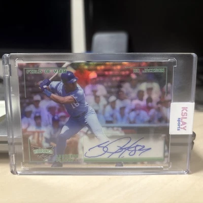 Bo Jackson Leaf Vibrance Field of View FV-BJ 2/3 с автографом - Изображение 1 из 4