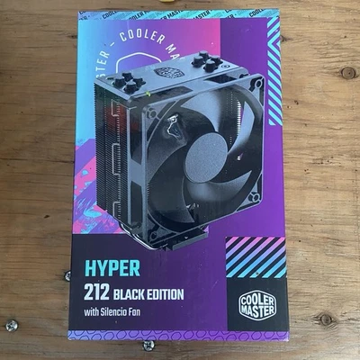 Cooler Master Hyper 212 Black Edition RGB 120mm CPU Air Cooling Fan - Image 1 of 2