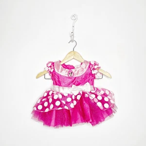 Disney Junior Minnie Mouse Costume pink polka dot tulle Baby Girls 12-18 months - Picture 1 of 7