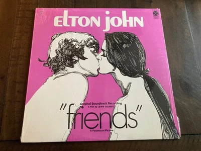 Elton John - Friends - Soundtrack LP - Pickwick - 1978 - sealed - free ship Foto 1 de 2