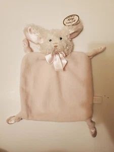 Coperta di sicurezza Bearington rosa coniglietto coniglio Wee coda di cotone Lovey nuova - Foto 1 di 4