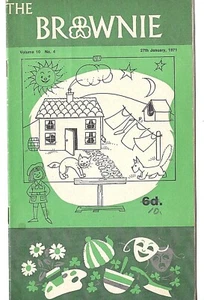 THE BROWNIE Volume 10 No.4 January 1971 Girl Guides World Booklet  - Bild 1 von 5