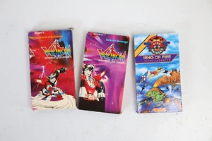 Voltron VHS tapes and Ring of Fire - Picture 1 of 10