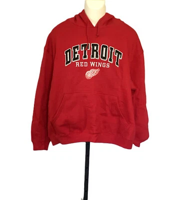 Men's Redwings Pullover Hoodie Officially Licensed NHL NEW Size XL NWT - Image 1 of 4