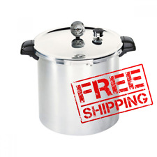 New Model 23 quart Pressure Canner Presto Induction Stainless Steel Base