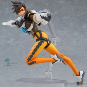 Overwatch 2 Tracer Anime Figurines Joint Mobility Ornament Christmas Gifts Toys - Picture 1 of 4