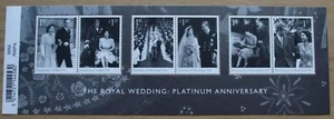 GB 2017 Platin Royal Wedding Barcode Kleinbogen postfrisch UK P&P kostenlos - Bild 1 von 1