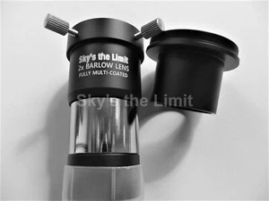 Sky's the Limit Shorty 1,25" 2x Barlowobjektiv mit T42 Gewindeadapter - Bild 1 von 9