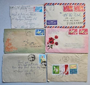 North Vietnam Post War Covers, Lot of 12 - Picture 1 of 4
