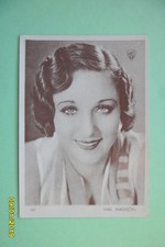 Mae Madison #152 1930's Aguila Uruguay Chocolates Film/Movie Star Trading Card