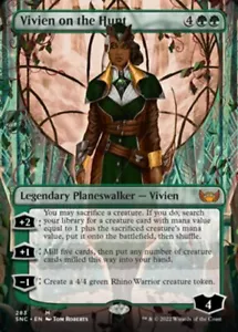 Vivien on the Hunt x1 1x Borderless Streets of New Capenna NM MTG - Imagen 1 de 1