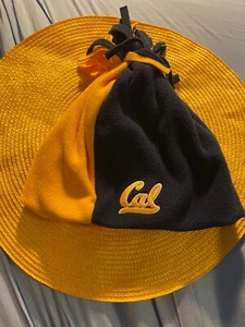 Cal Bears gelb/schwarze Split Pom Pom Beanie  - Bild 1 von 5