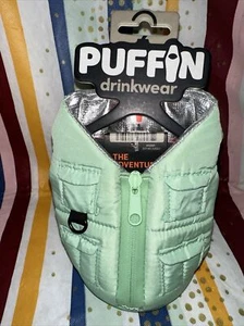 Puffin Bevande The Adventurer Gilet Portabevande Isolato Coozie Koozie Nuovo di zecca - Foto 1 di 6