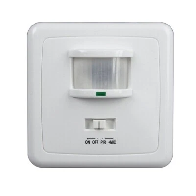 Automatischer Lichtschalter PIR mit Bewegungssensor & Akustiksensor - Bild 1 von 4