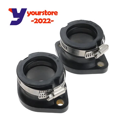 2Pcs Carburetor Intake Manifold Junction for 1985-1997 Polaris 400 440 Indy 500 - Image 1 of 4