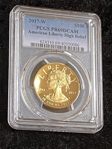American Liberty 2017 Gold Coin PR69DCAM PCGS PR-69 Cover