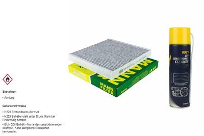 MANN FILTER Innenraumfilter MANNOL Klimareiniger für Smart Fortwo Cabrio 1.0 - Bild 1 von 4