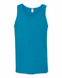 Gildan Heavy Cotton Classic Fit Sleeveless Tank Top - 5200 XS-3XL - Picture 1 of 16