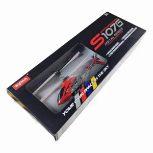 Syma Radio Control Mini Helicopter Red Metal Series S107G 3 Channels Infrared - Picture 1 of 5