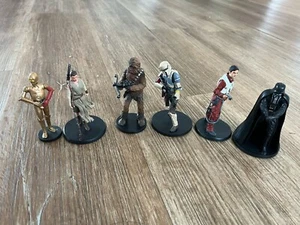 Menge 6 Stck. Star Wars Actionfiguren 4" Sammlerstück Spielzeug Kylo Ren C-3PO Lot #2 - Bild 1 von 2