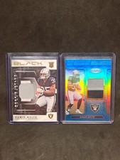 2 Zamir White Patch Cards Nfl Las Vegas Raiders