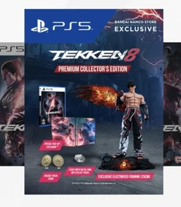 TEKKEN 8 Premium Collector Edition PS5 PlayStation 5 Namco Exclusive DLC - Picture 1 of 3