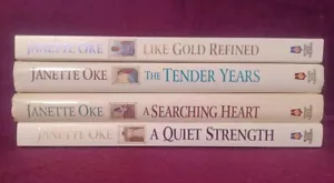 A Prairie Legacy by Janette Oke Series Complete Set 1 2 3 4 Tender Years - Imagen 1 de 5