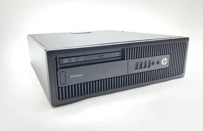 HP EliteDesk 800 G2 SFF PC Core i5-6500 3.2GHz 12GB RAM 256GB SSD Windows 10 Pro - Image 1 of 4