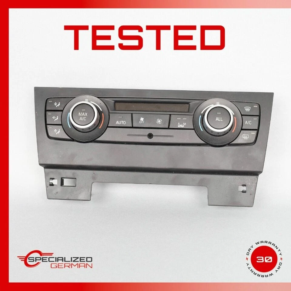 Panel de control de temperatura climática BMW 128i 135i 328i 335i X1 2010-2012 OEM usado Foto 1 de 4
