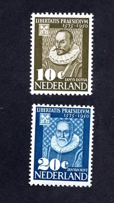 Netherlands 1950 set of stamps Mi#563-564 MH CV=14.4$ - Image 1 of 2