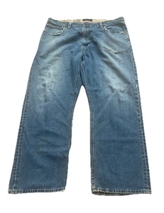 Tommy Hilfiger Jeans Herren 38x30 Classic Straight Leg Denim Blau Distressed - Bild 1 von 6