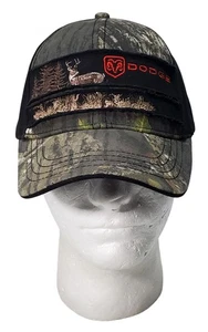 Cappello berretto da baseball Dodge Ram Paramount Outdoors Buck nero/rosso/mimetico - Foto 1 di 11