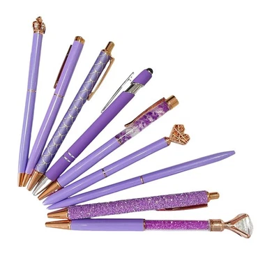 Long-lasting Pens Metal Telescopic Pen Elegant Ballpoint Set for Women Dynamic - image 1 of 4