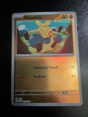 Makuhita 072/132 Me01: Mega Evolution Reverse Holo - Image 1 of 2
