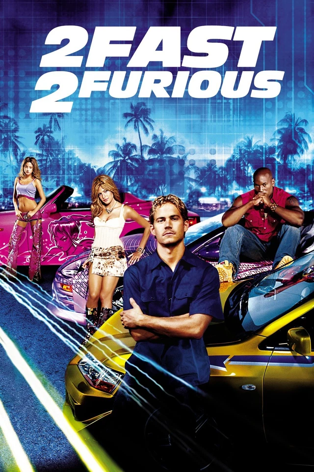 2 Fast 2 Furious Movie Poster