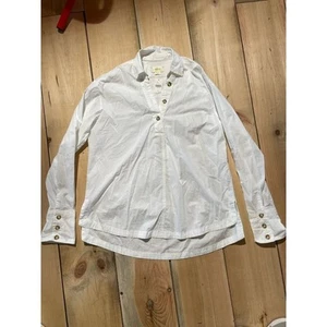 NWT! Anthropologie Maeve White button pullover blouse. Size Small. - Picture 1 of 5