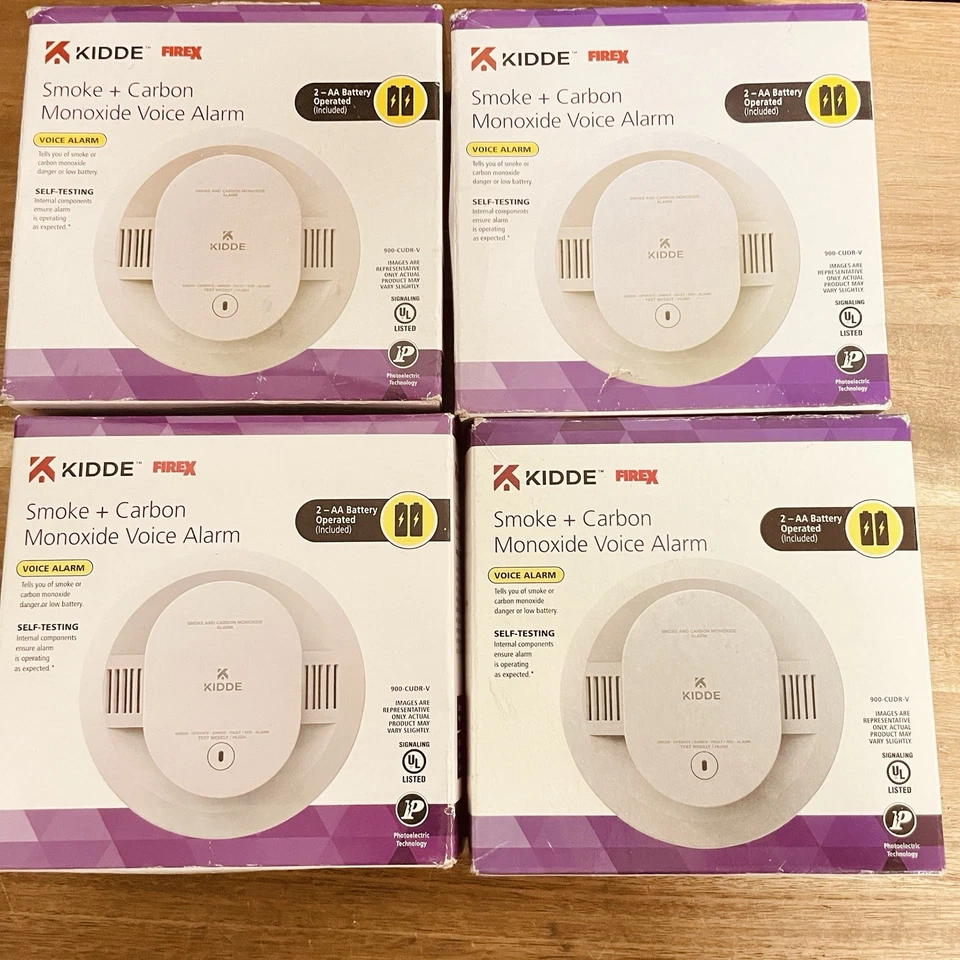 Kidde Smoke Carbon Monoxide Voice Alarm 900-CUDR-V Battery Operated 21032090