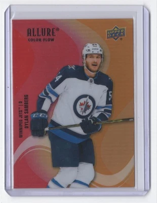 2022-23 Red-Orange Dylan Samberg Winnipeg Jets #SF-28 - Image 1 of 2