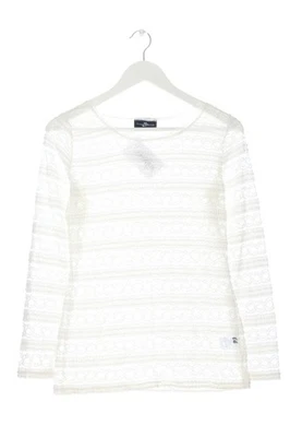 STYLE & BUTLER Netzshirt Damen Shirt Gr. DE 38 weiß Casual-Look - Bild 1 von 4