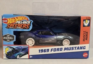 Hot Wheels pullback Speeders 1969 Ford Mustang - Picture 1 of 6