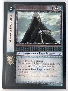 LORD OF THE RINGS TCG ENTS OF FANGORN RARE CARD 6R85 SWORD OF DOL GULDUR lp - Picture 1 of 1