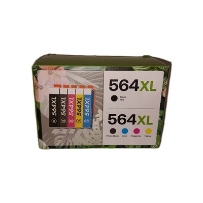564XL Ink Cartridge Black, Cyan, Magneta, Yellow Expires 2026 - Image 1 of 4