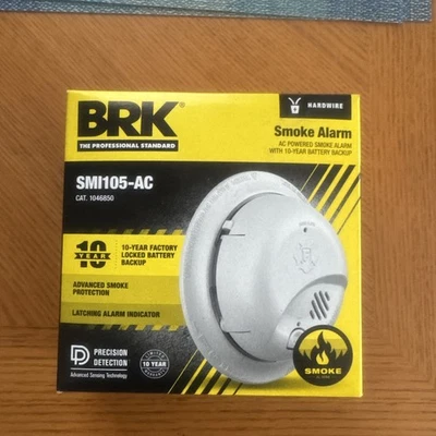 Alarma de humo BRK SMI105-AC con batería de 10 años de respaldo alarma de humo Foto 1 de 2