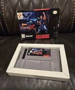 Castlevania: Dracula X 💎 -WITH BOX-SNES SUPER NINTENDO 100% Original Authentic - Picture 1 of 17