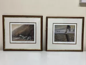 Pair Of Stephen Barnes Limited Edition Lithographed Framed Prints 35cm x 38cm - Picture 1 of 11