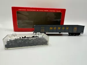Vintage Tyco Mantua Ho Scale Cement Hopper Operating w/Roof MONON #T336A - Picture 1 of 4