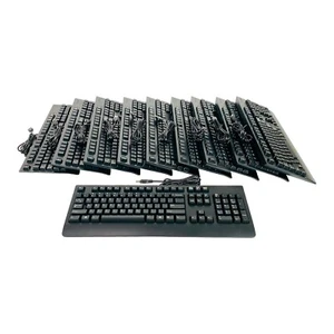 Lot of 10 Mixed Lenovo USB Wired Desktop Keyboard - KBBH21 SK8827 - Picture 1 of 7
