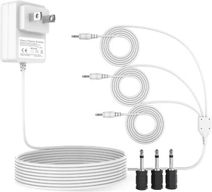 AC/DC 3v Power Adapter for Department 56 Village Accessories 3-in-1 Three Plugs - Picture 1 of 4