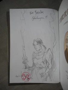 CERQUEIRA L'OMBRE DE L’ÉCHAFAUD TOME 1 EO EN ÉTAT NEUF AVEC DÉDICACE - Imagen 1 de 7