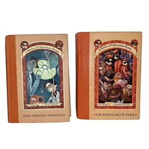 Lot 2 Lemony Snicket's A Series of Unfortunate Events Book the Eighth & Twelfth - Picture 1 of 12